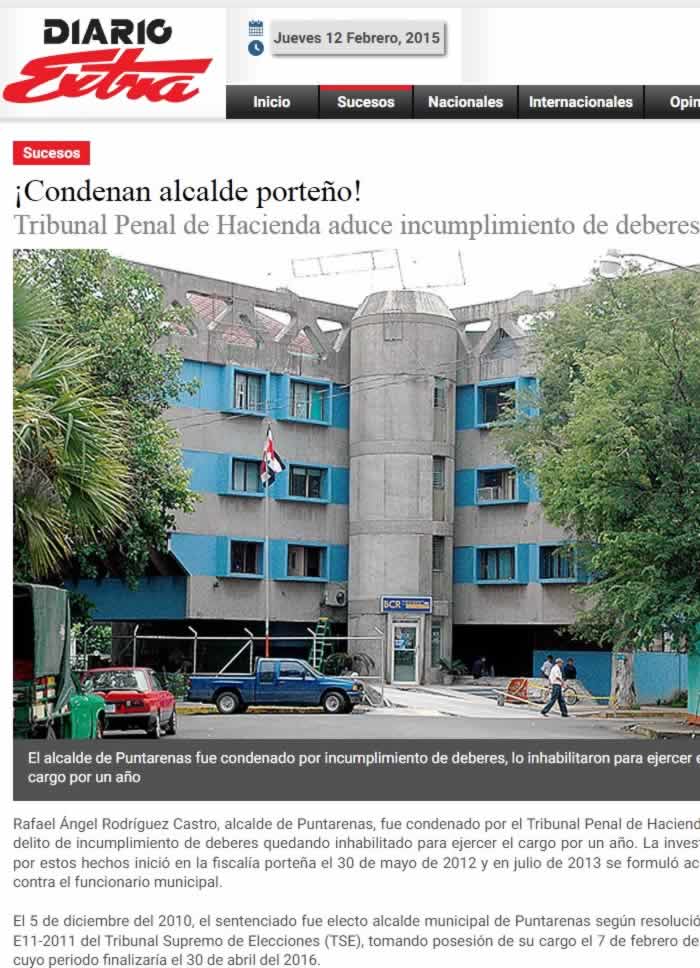 Condenan Alcalde Porteño